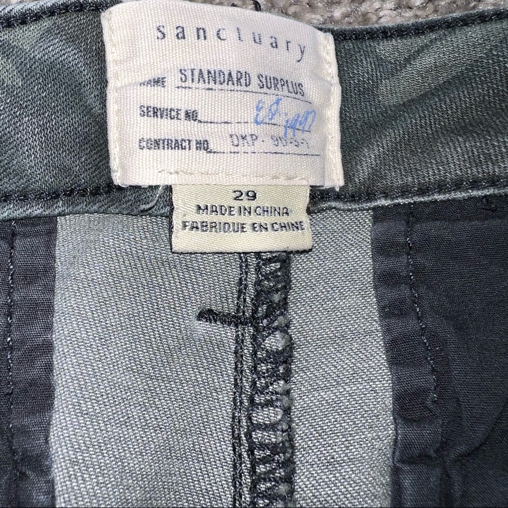 Sanctuary Standard Surplus Slim Camouflage Pants - Picture 5 of 11